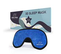 Sleep Mask for Kids with Blockout Light - Memory Foam 3D Contoured Eye Mask - Eye Cover & Travel Sleep Mask, Blindfolds for Kids, Girls, Boys (Dark Blue)