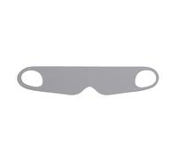Sleep Mask for Resting Breathable Eye Mask with Ear Light Blocking Blindfold Men Women Side Sleeper Soft Nylon Night Cover Lightweight Travel Nap 1 Pack Black Grey M