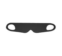 Sleep Mask for Resting Breathable Eye Mask with Ear Light Blocking Blindfold Men Women Side Sleeper Soft Nylon Night Cover Lightweight Travel Nap 1 Pack Black Black M
