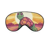 Sleep Mask for Side Sleeper No Turtle in The Sun Eye Cover for Travel Flight Work