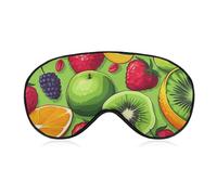 Sleep Mask for Side Sleeper No Various Fruits Eye Cover for Travel Flight Work