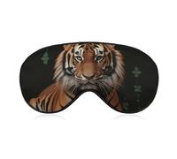 Sleep Mask for Side Sleeper No with Tiger and Paws Eye Cover for Travel Flight Work
