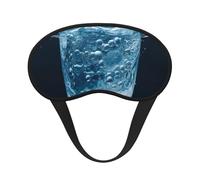 Sleep Mask for Side Sleeper Silk Eye Masks Super Soft Eye Sleep Shade Cover with Elastic Strap Blackout Sleeping Eye Mask Water Night Blindfold for Women Men Travel