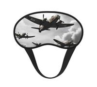 Sleep Mask for Side Sleeper Silk Sleeping Eye Masks with Elastic Strap Super Soft Eye Sleep Shade Cover World War Blackout Night Blindfold for Women Men Travel