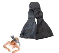 Sleep Mask for Sleeping,Travel Essentials Blindfold Soft Headband Design Comfortable and Adjustable Sleeping Masks Lightweight and Breathable Naps Or Night Sleep (A)