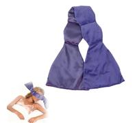 Sleep Mask for Sleeping,Travel Essentials Blindfold Soft Headband Design Comfortable and Adjustable Sleeping Masks Lightweight and Breathable Naps Or Night Sleep (B)