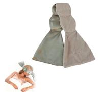 Sleep Mask for Sleeping,Travel Essentials Blindfold Soft Headband Design Comfortable and Adjustable Sleeping Masks Lightweight and Breathable Naps Or Night Sleep (D)