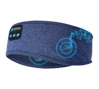 Sleep Mask Headphones, Bluetooth Sleep Headphones Headband, Wireless Music Blackout Eye Mask for Travel/Nap/Meditation/Relaxation, Sleep Aids for Adults, Christmas Gifts, Gifts for Her (Navy)