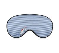 Sleep Mask Nautical Stripe for Light Blocking,Eye Mask for Women Men Side Sleeper,Puffiness Dry Eyes Headache,Adjustable Strap