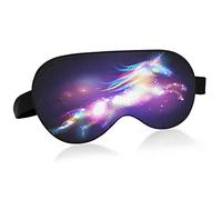 Sleep Mask Shiny Unicorns Night Eye Shade Cover Soft Comfort Blindfold Blockout Light Adjustable Strap for Men Women
