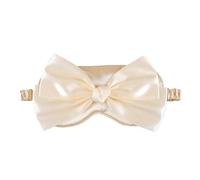 Sleep Mask Silk Sleeping Eye Mask Female Eye Cover Cute Sleep Mask Beautiful Bow Tie Blindfold Women Girls Night Eyepathces Eyes Bandage(Gold)