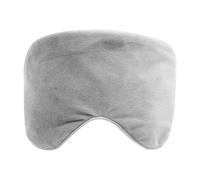 Sleep Mask, Soft Breathable Weighted Sleep Mask, Glass Bead Filling Relieving Eye Fatigue Pressure, Adjustable Weighted Eye Cover, Inner Liner Detachable for Women and Men(Grey 1)