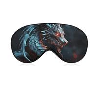 Sleep Mask Soft Comfortable Eye Mask with Adjustable Strap Eye Cover DragonEye Shade for Men Women Work Travel