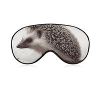 Sleep Mask Soft Comfortable Eye Mask with Adjustable Strap Eye Cover HedgehogEye Shade for Men Women Work Travel