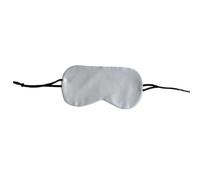 Sleep Mask Summer Thin Eye Mask Adult Soft Blindfold Smooth Eyeshade for Sleeping Travel(Silver Grey,1pc)