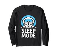 Sleep Mode Golden Retriever Napping Long Sleeve T-Shirt
