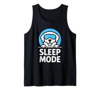 Sleep Mode Golden Retriever Napping Tank Top
