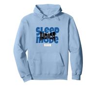 Sleep Mode Indica Pullover Hoodie, Adult Unisex, Dusty Blue, Medium