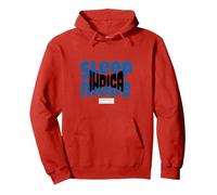 Sleep Mode Indica Pullover Hoodie, Adult Unisex, Red, Medium