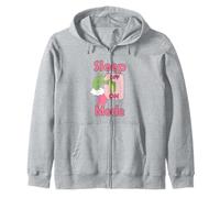 Sleep Mode On - Funny Christmas Switch Design Zip Hoodie