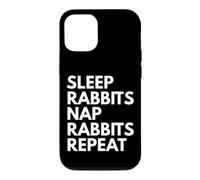 Sleep Nap Rabbits Repeat Rabbit Lover Case for iPhone 12/12 Pro