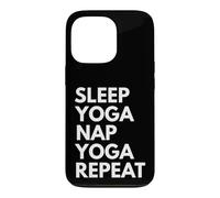 Sleep Nap Yoga Repeat Lover Yogi Case for iPhone 13 Pro