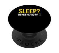 Sleep Never Heard Of It Twin Dad Father Of Twins PopSockets Adhesive PopGrip