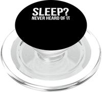 Sleep Never Heard Of It Twin Dad Father Of Twins PopSockets PopGrip for MagSafe