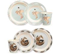 Sleep-No-More Fox & Origami Bird Dish Set -