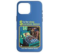 Sleep Paralysis Demon Sarcastic Retro Funny Adult Humor Case for iPhone 16 Pro Max