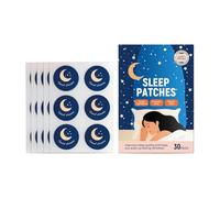 Sleep Patch, Slow-Release Natural Formula, 30 Pieces, Night Sleep Stickers, Stress Reduction Aid, Portable Relaxation Support, for Travel Home Bedtime Naps