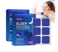 Sleep Patches, 120Pcs Sleep Support Patches Sleep Aids for Adults Insomnia-Better Natural Cruelty Free Sleep Help Skin-Sleeping Patches for Men and Women (Purple)