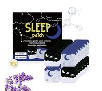 Sleep Patches, 28 Pieces Sleeping Support, Insomnia Patches for Adults, Relaxation Feature, Easy Apply Function, Wellness Tool, Personal Accessory for Nighttime Travel Home 0.70x2.56x2.56 Inches