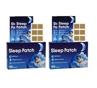 Sleep Patches for Adults, Sleeping Strips Aid Overnight Stress Relief Bedtime Routine, Skin-Friendly & Easy to Apply, Soothes The Body Improves Sleeping, for Men and Women (2box)
