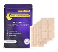 Sleep Patches for Adults - The Plant-Powered Patch That Help Men & Women Snooze Like a Log - Effortlessly Enjoy Deep Sleep, Odorless & Simple Ingredients-30 Patches