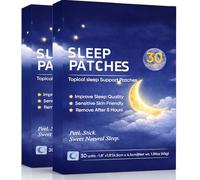 Sleep Patches, Sleeppatches For Adults, Sleeping Stickers For Relaxation & Nighttime Rest, 30 Patches (1),2pcs