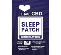 Sleep Patches with Melatonin & 5HTP | Contains Lavender and Linalool | Made in The UK