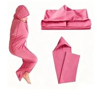 Sleep Pod 360° Wrap Wearable Blanket, Ultra-Lightweight Wearable Sleep Sack For Better, Hooded Sleep Pod For Enhanced Comfort For Kids Adults