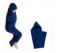 Sleep Pod 360° Wrap Wearable Blanket, Ultra-Lightweight Wearable Sleep Sack For Better, Hooded Sleep Pod For Enhanced Comfort For Kids Adults