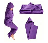 Sleep Pod 360° Wrap Wearable Blanket, Ultra-Lightweight Wearable Sleep Sack For Better, Hooded Sleep Pod For Enhanced Comfort For Kids Adults