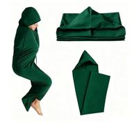 Sleep Pod 360° Wrap Wearable Blanket, Ultra-Lightweight Wearable Sleep Sack For Better, Hooded Sleep Pod For Enhanced Comfort For Kids Adults
