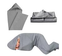 Sleep pod adult,Wearable Sleeping Bag for Adults Hooded,Breathable Compression Blanket for Stress Relief & Relaxation, Sensory Weighted Blanket Substitute, Travel-Friendly(M)
