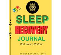 Sleep Recovery Journal: Rest • Reset • Restore