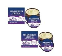 Sleep-Relaxing Magnesium Cream, with natural ingredients for a soothing experience and lavender for fast absorption, relaxes muscles and soothes the mind and body.