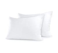 Sleep Restoration Pillows for Bed - Queen Size Set of 2, Premium Quality Gel Fibre Filled, Cotton, Cooling Pillow 2 Pack for Luxury Down-Alternative Comfort @ M&A STYLES
