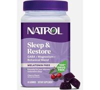 Sleep & Restore Cherry Flavour Magnesium Gummies, 60 Counts