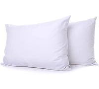 Sleep&Smile 2 Pack Non Allergenic Hollowfibre Soft Polycotton Pillows