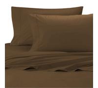 Sleep&Smile Dark Brown Superior Egyptian Cotton Percale Housewife Pillowcases (180 thread) Dark Brown