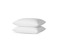 Sleep&Smile Super Firm Support Pillows 2 Pack Hotel Quality Satin-Stripe, Anti-Allergy & Machine Washable, Standard Size