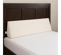 Sleep&Snuggle Headboard Gap Filler Pillow Bed Wedge Mattress Wedge Pillow - Triangular Bed Guard Bolster Pillow Cover Gap Between Bed and Headboard - Single (36")